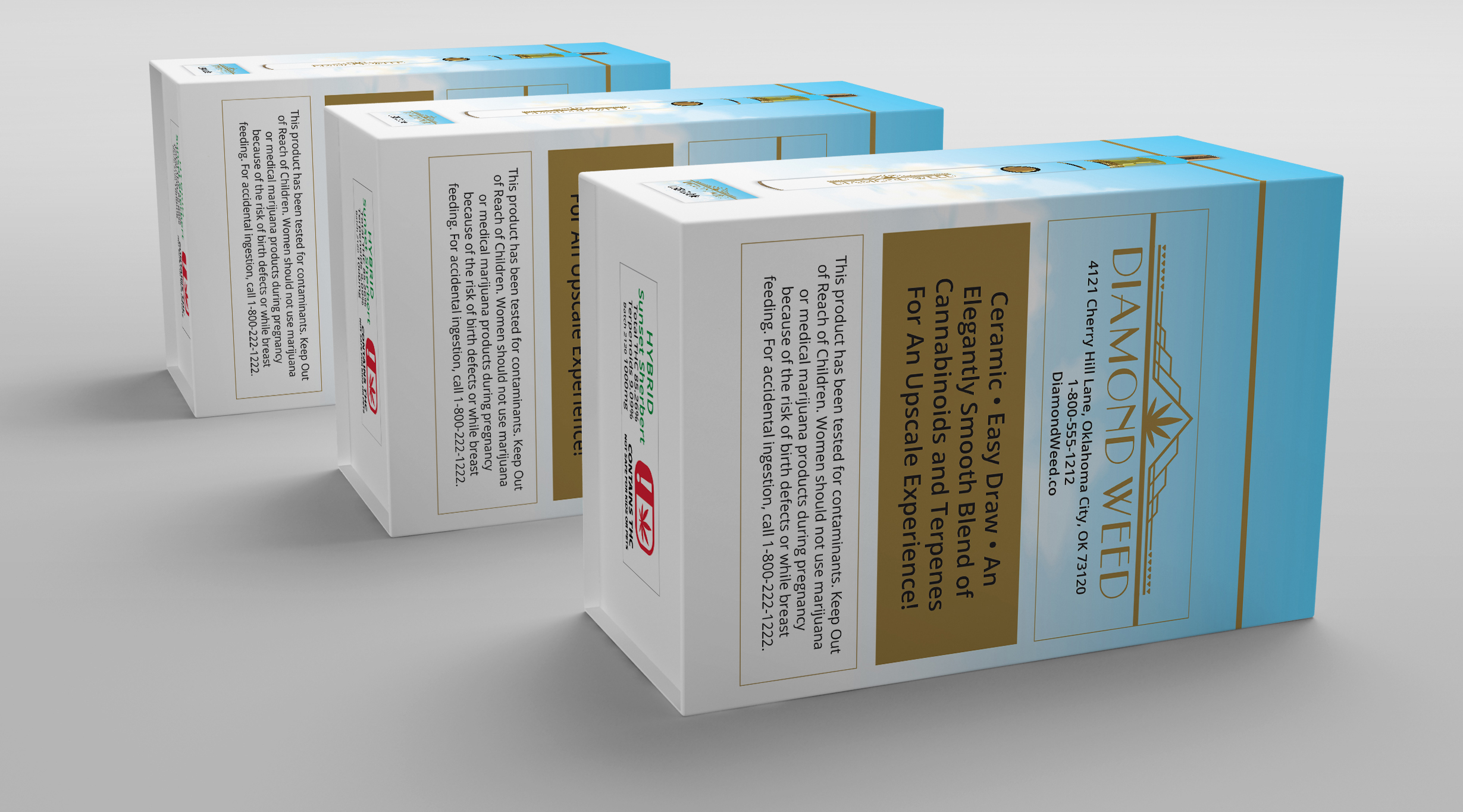 MUSE Design Winners - Diamond Weed Starter Pack Box